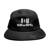 Black and White - Hat Black